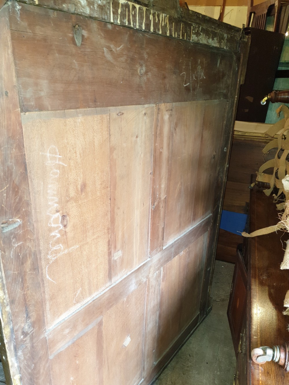 Large late Victorian hall mirror  View IV