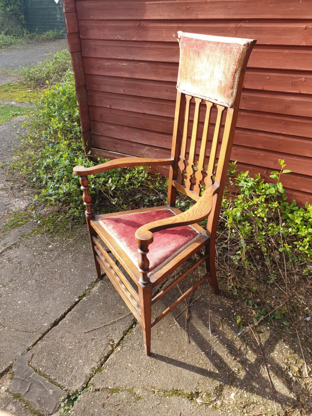 Arts and crafts armchair  View IV