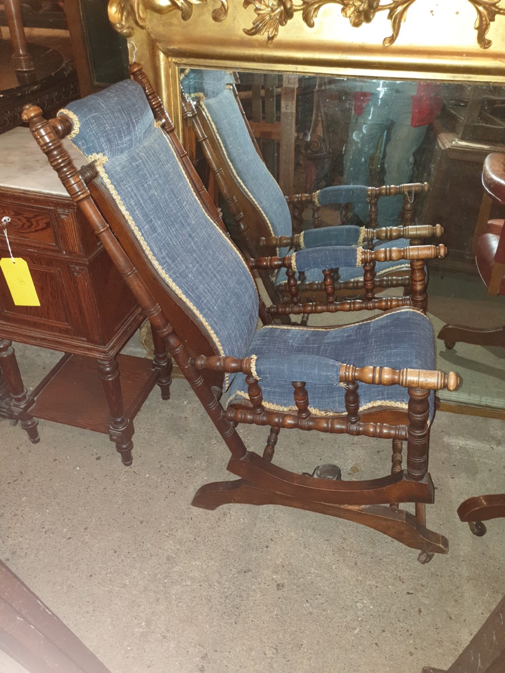 Late 19rh century rocking chair