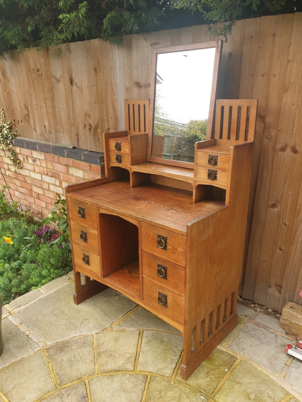 Arts and Crafts dressing chest by Liberty 