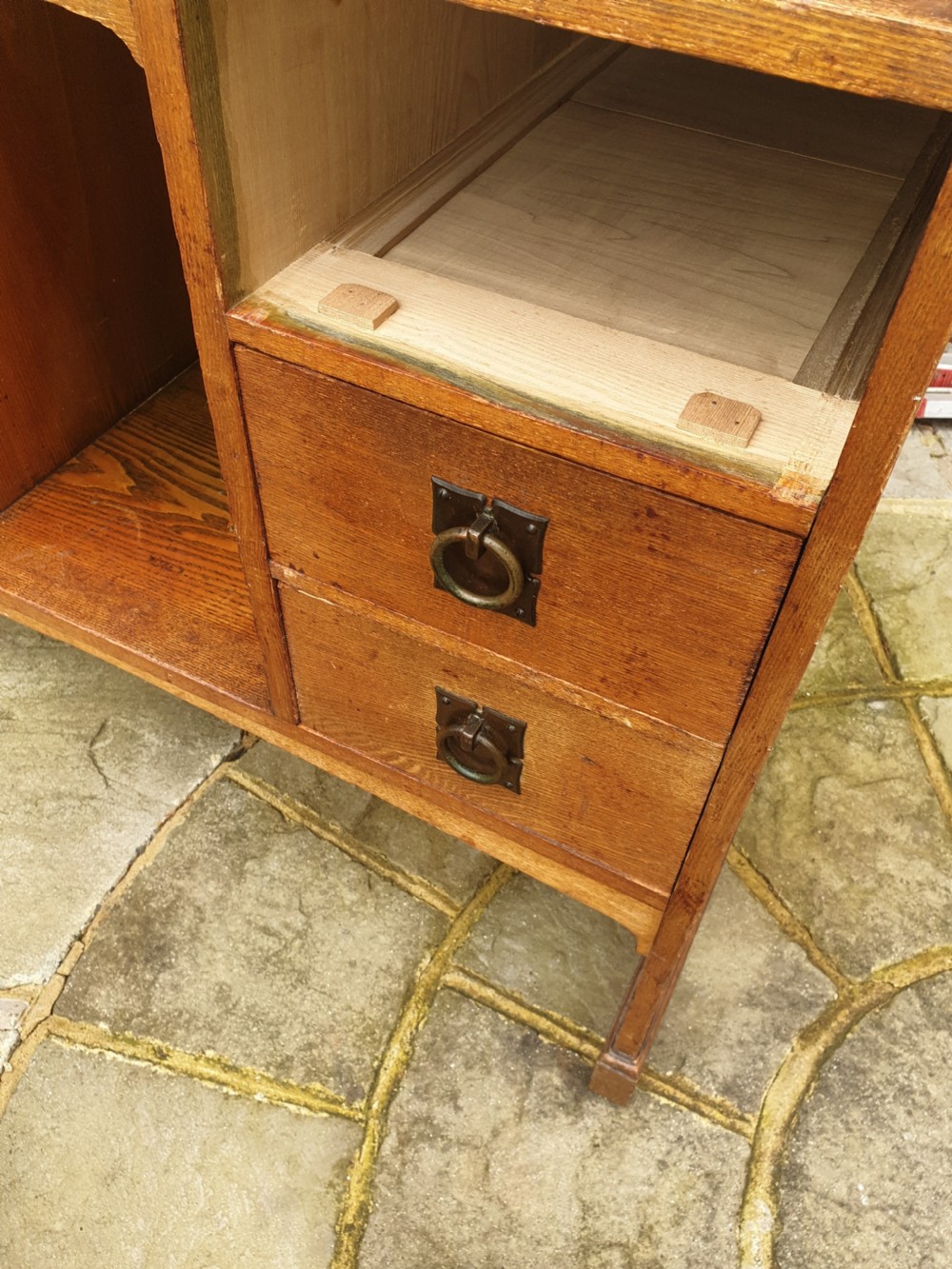 Arts and Crafts dressing chest by Liberty  View IV