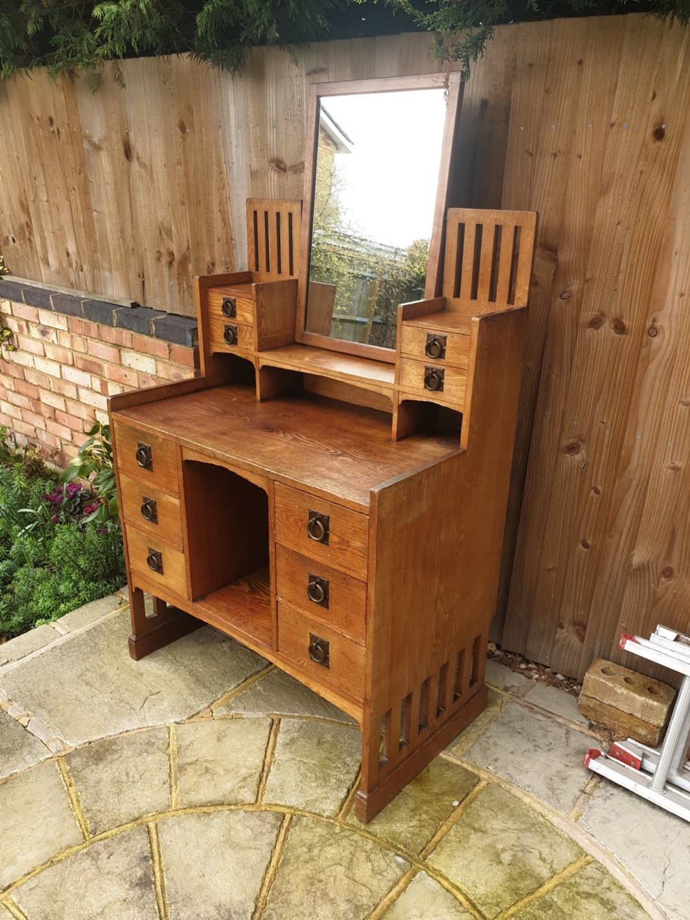 Arts and Crafts dressing chest by Liberty  View V