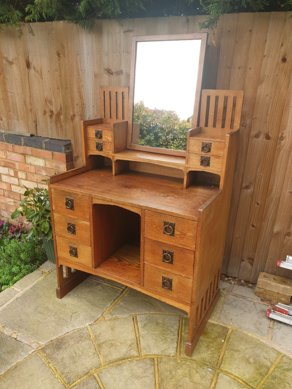 Arts and Crafts dressing chest by Liberty  View VII