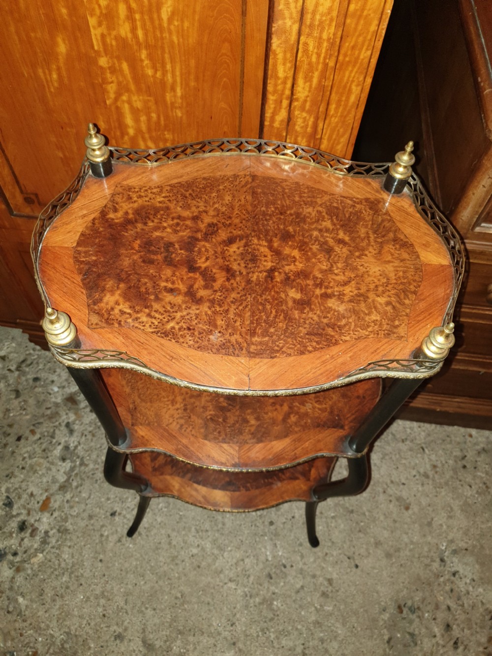 Late Victorian 3 tier Etagere  View II