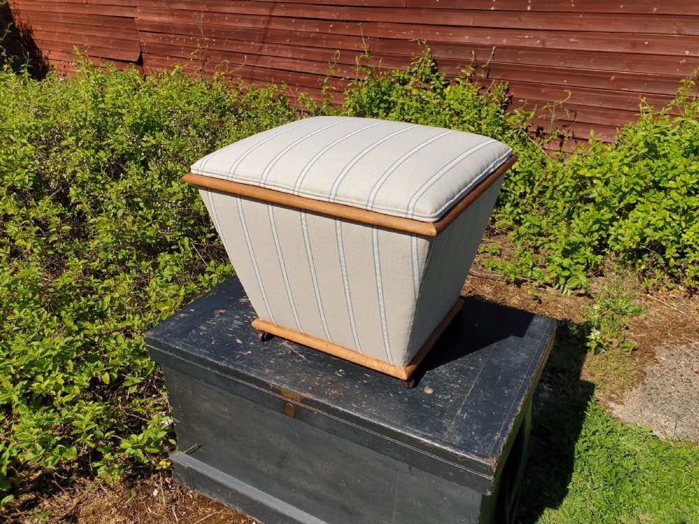 19th century box stool