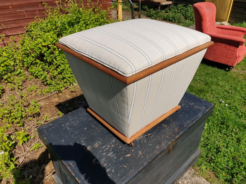 19th century box stool View III