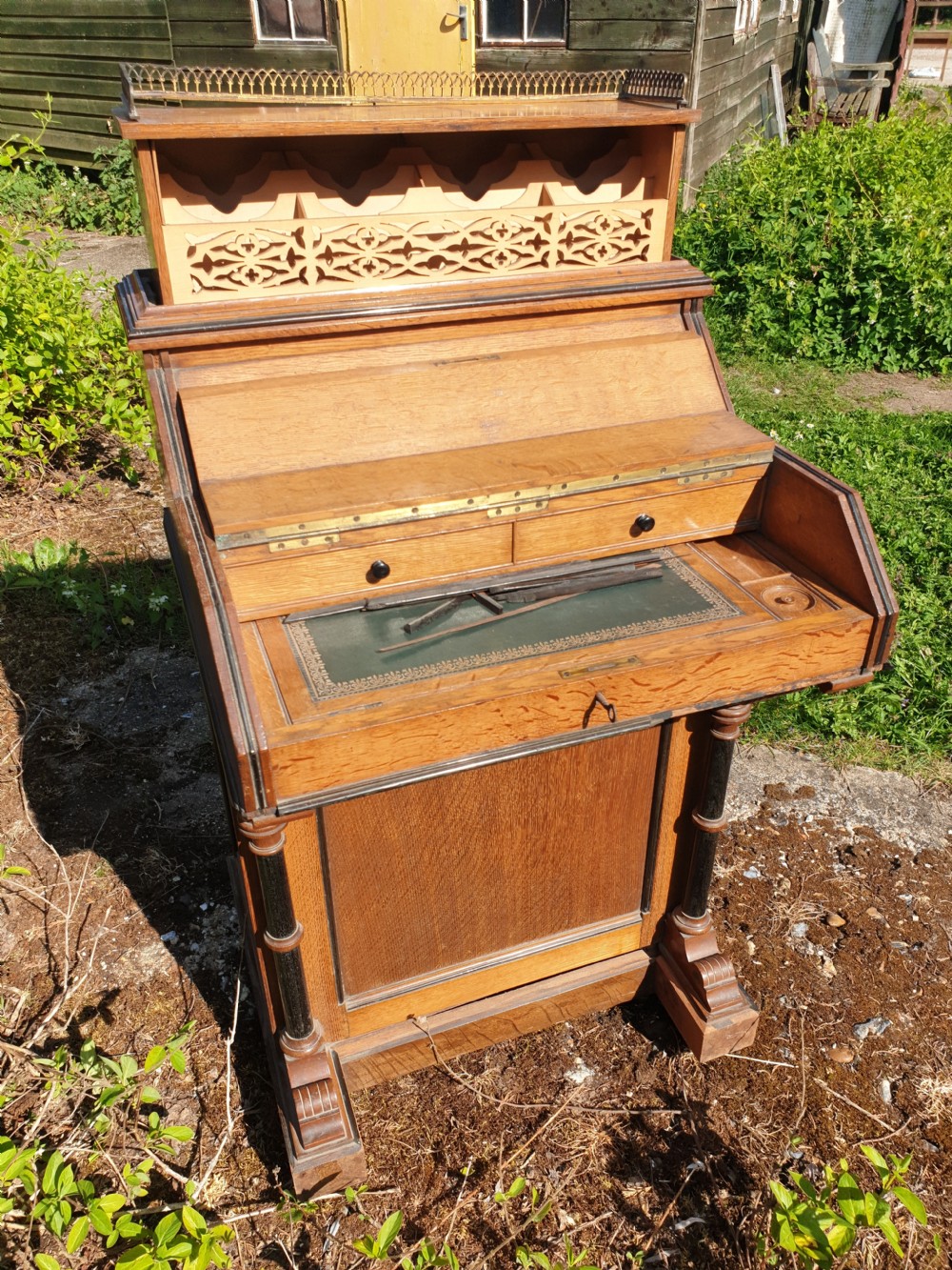 Victorian pop up Davenport  View VI