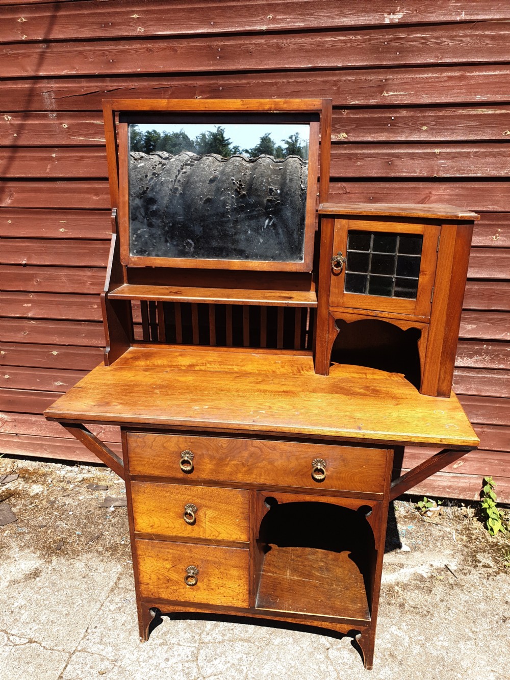 Late Victorian Liberty's style dressing table. View V