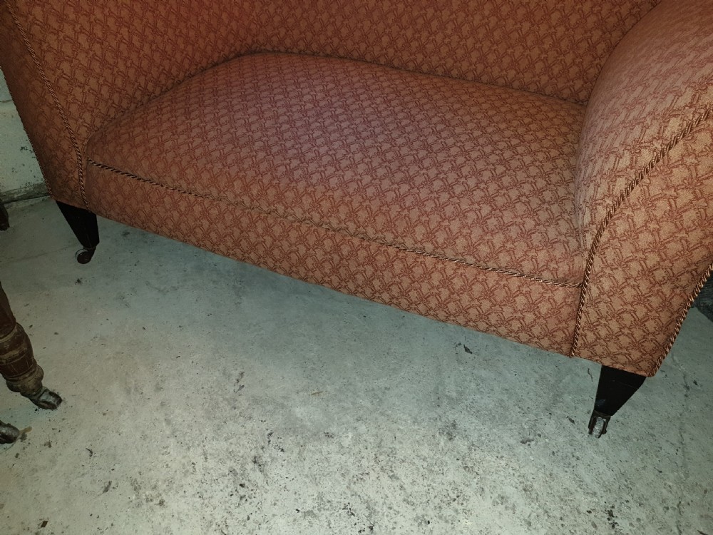 Small drop arm country cottage sofa View V