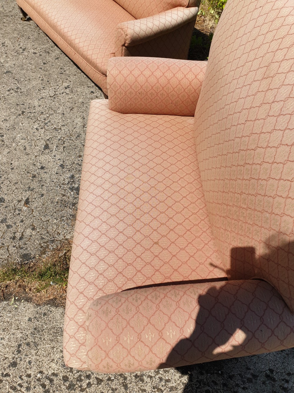 2 Edwardian country house sofas  View VII