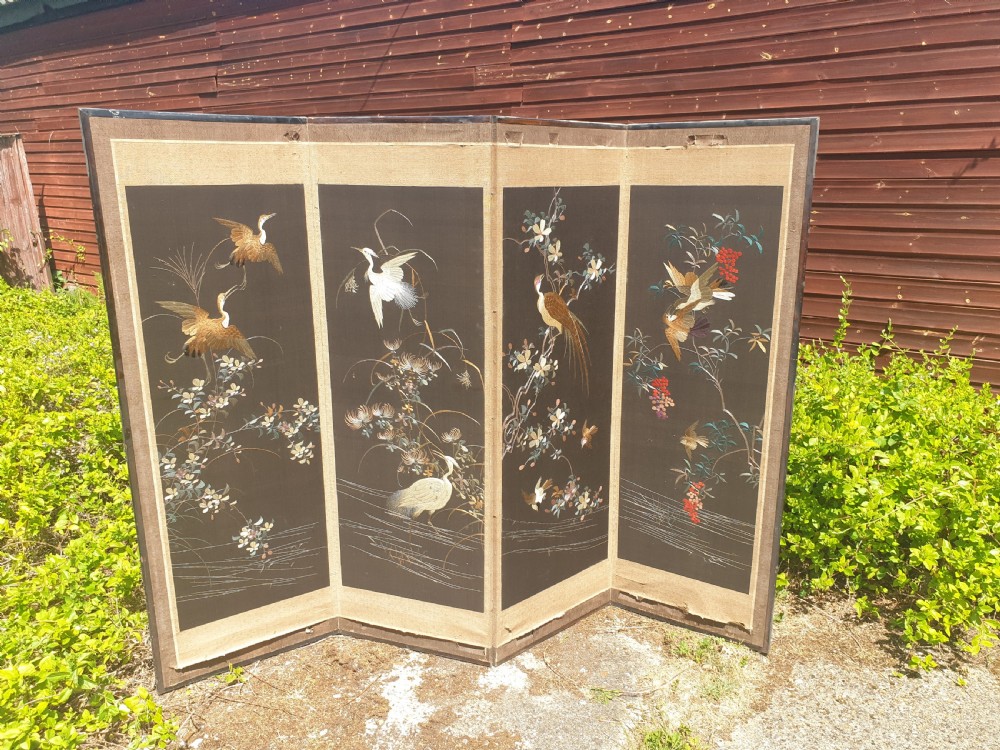 Oriental 4 fold screen  View II
