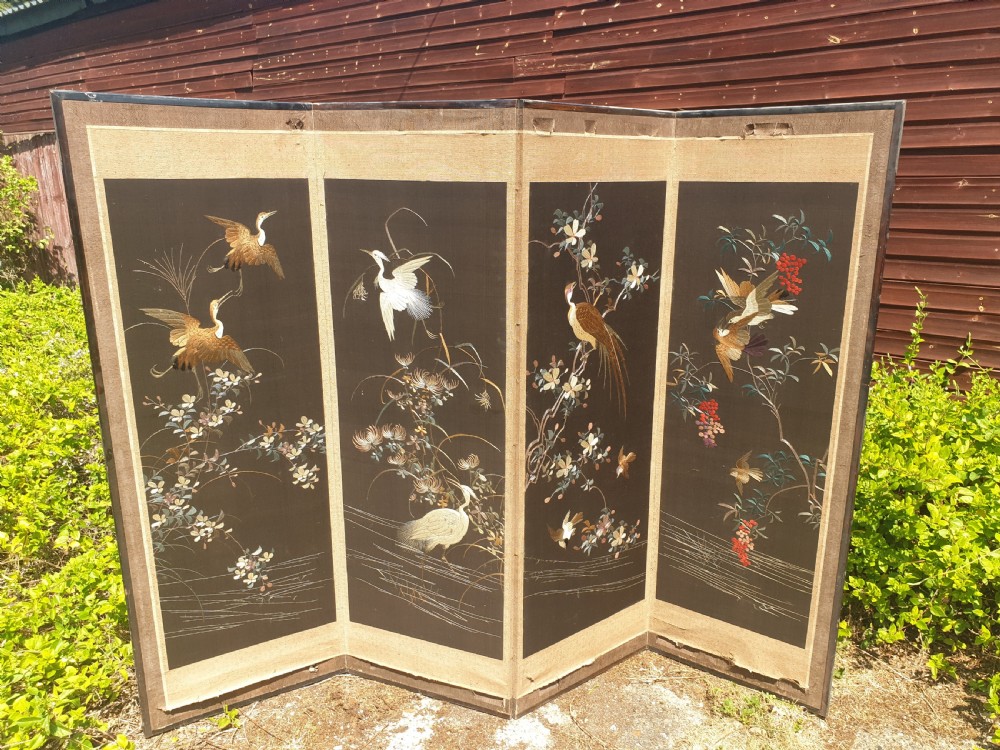 Oriental 4 fold screen  View III