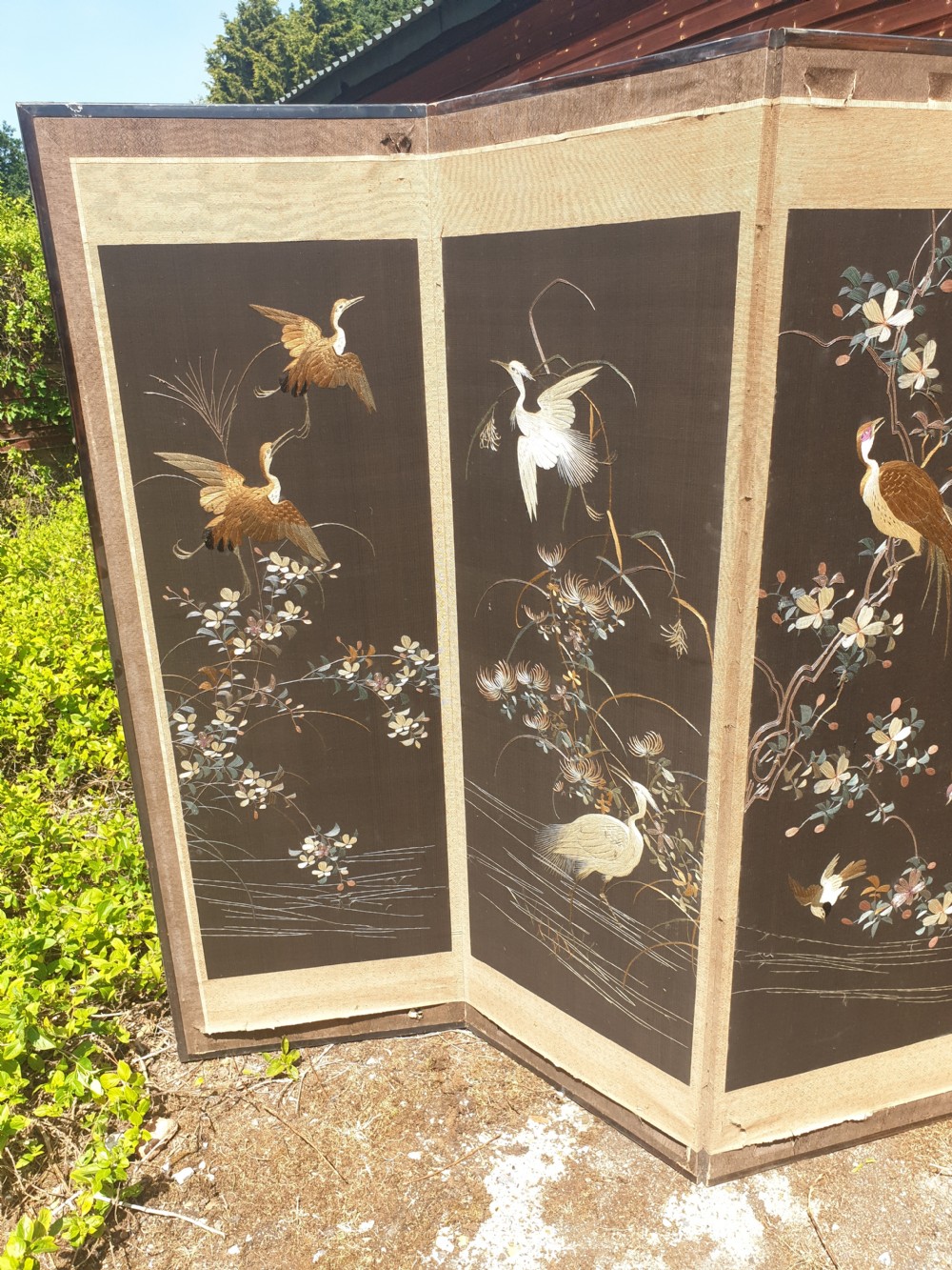 Oriental 4 fold screen  View IV
