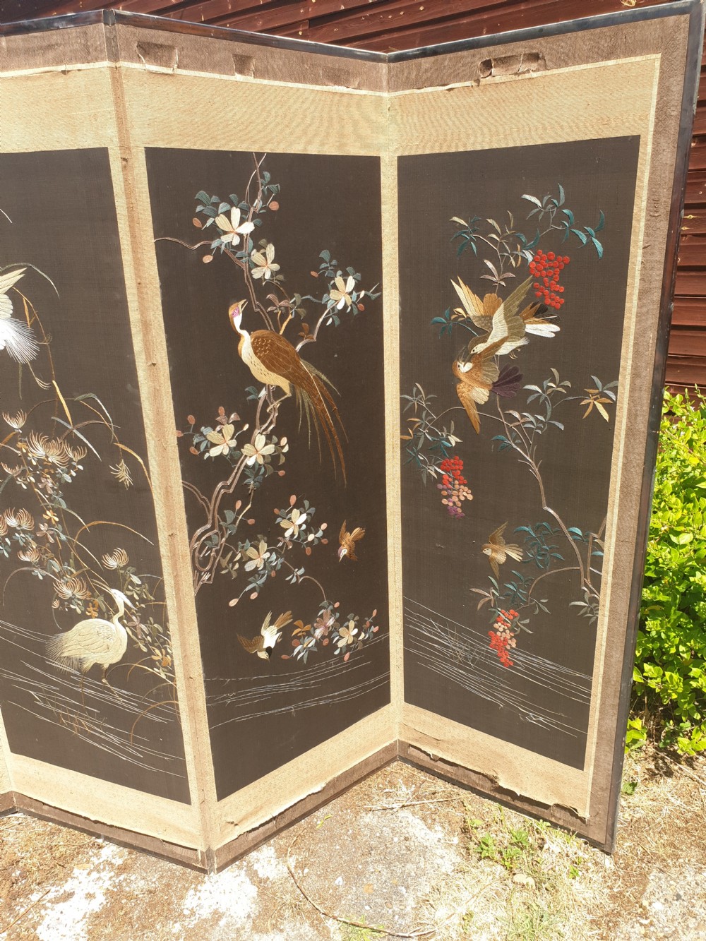 Oriental 4 fold screen  View V