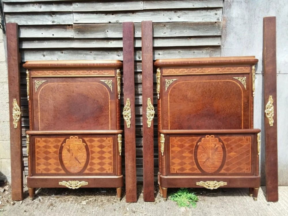 Pair of good quality single beds.
