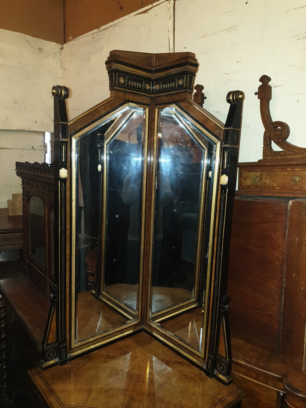 Good corner cabinet in the aesthetic  taste.  View II