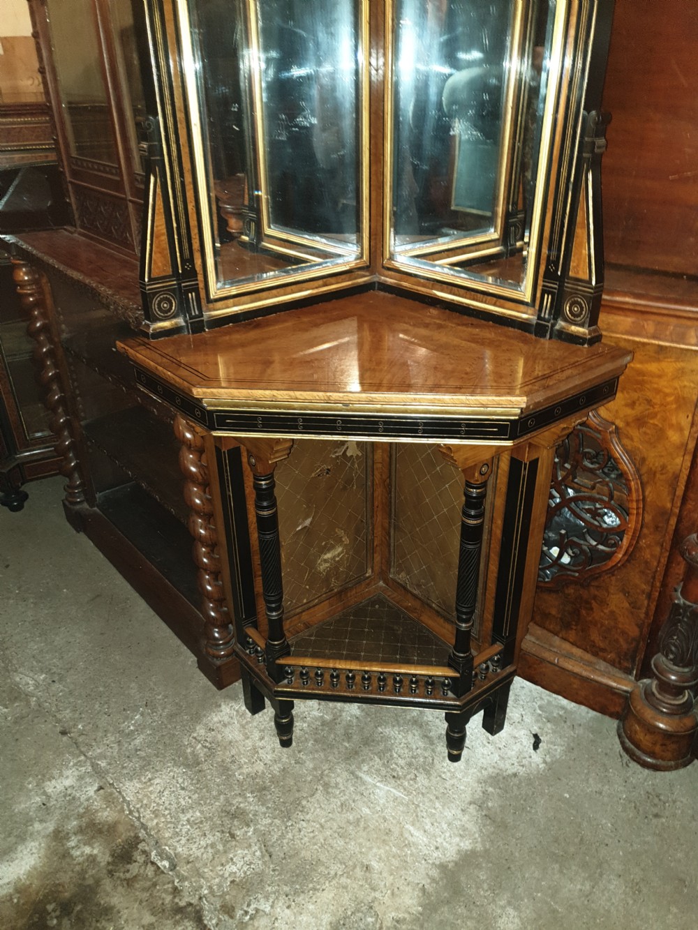 Good corner cabinet in the aesthetic  taste.  View III