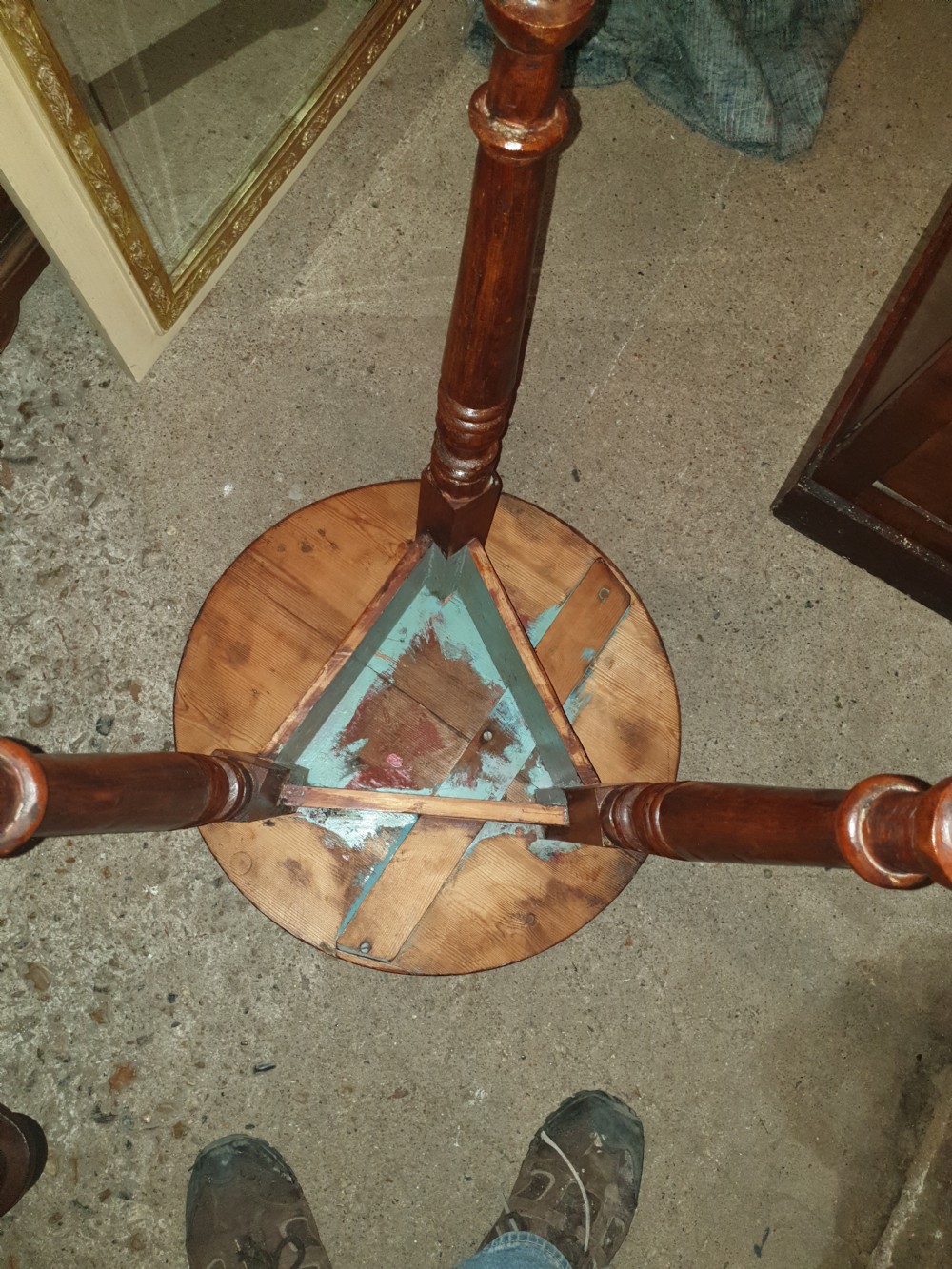 Late 19th century cricket table View II