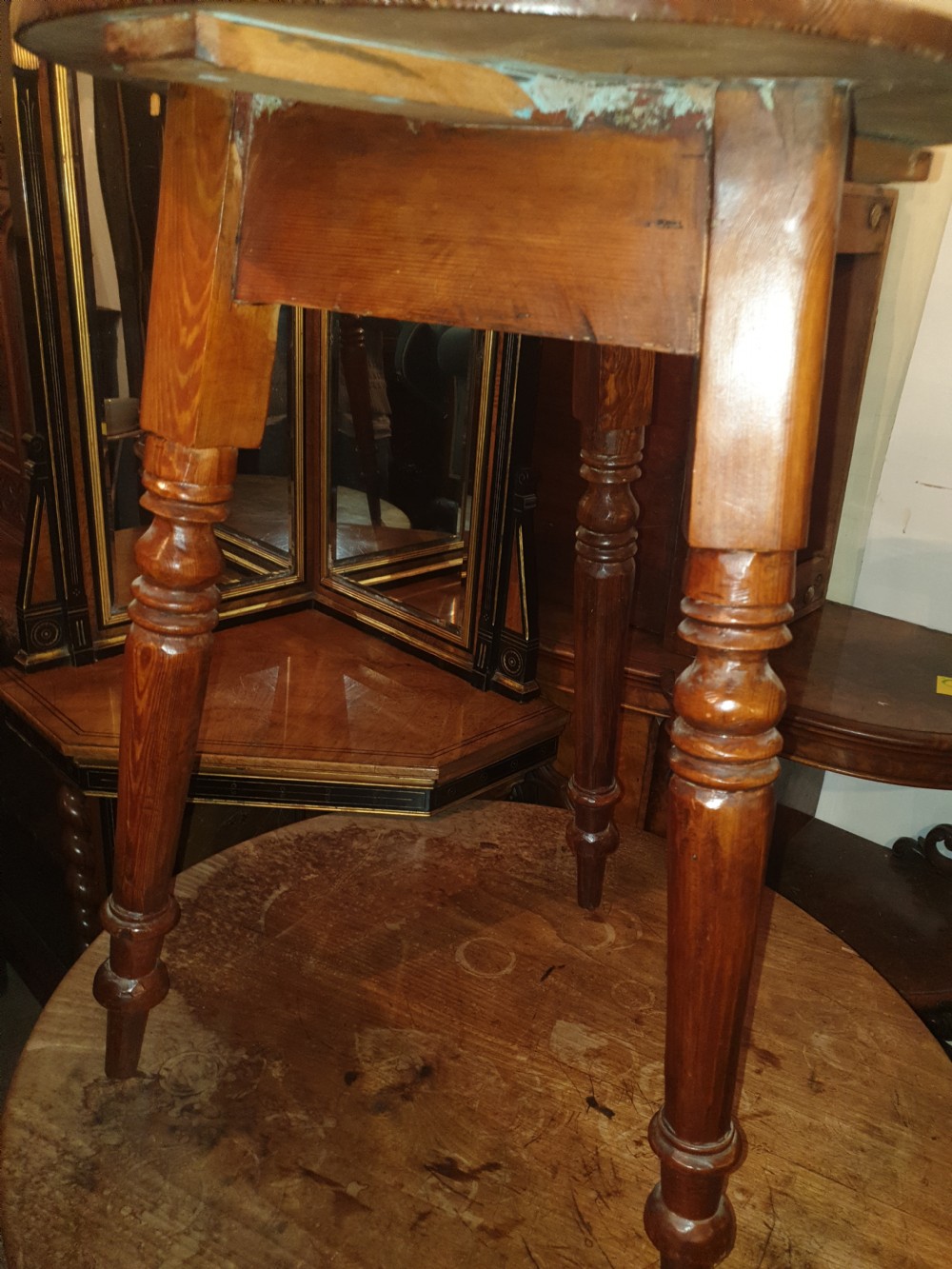 Late 19th century cricket table View III