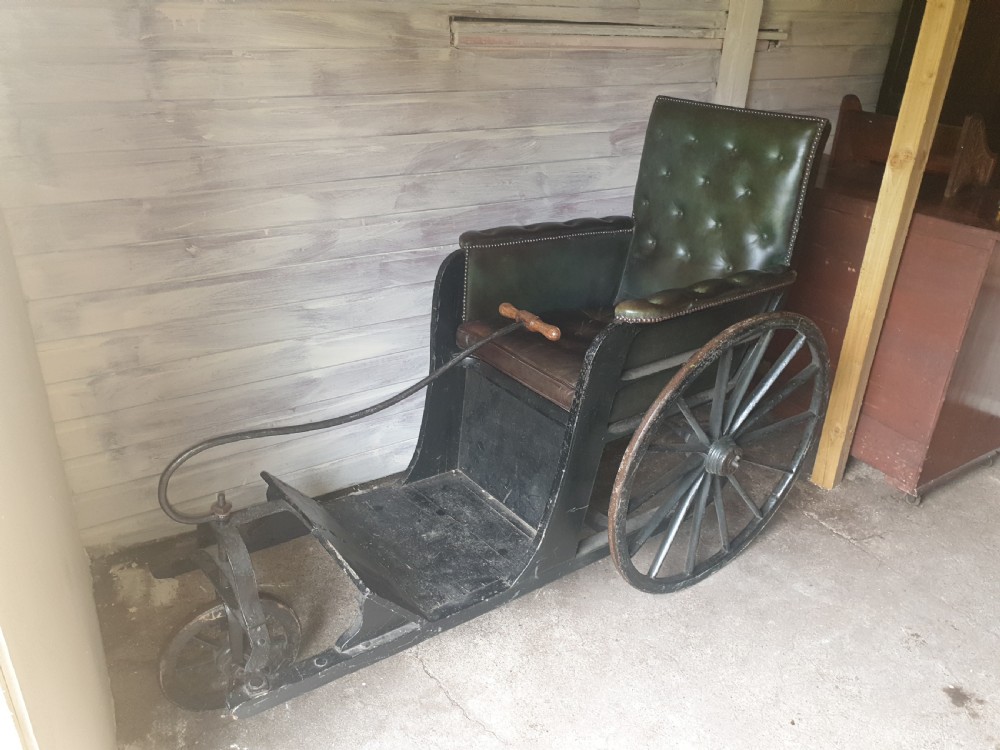 Large 19th century bath chair View II