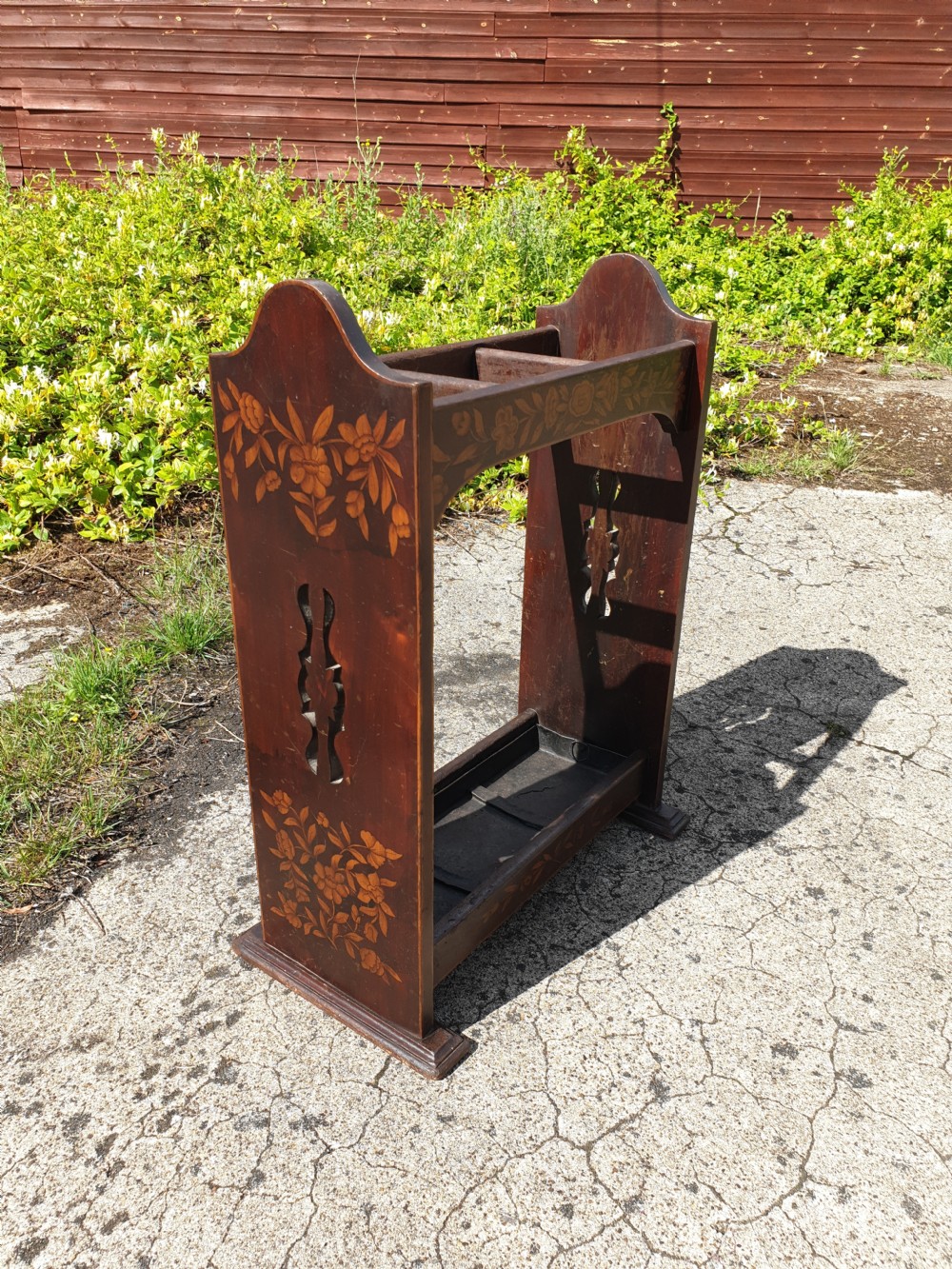 Late Victorian umbrella and stick stand.  View III