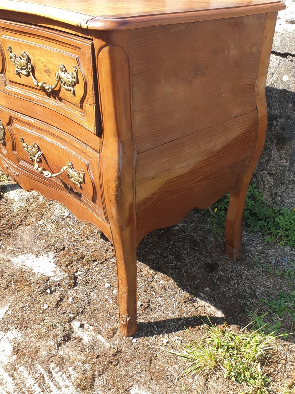 Antique 2 drawer French chest View II