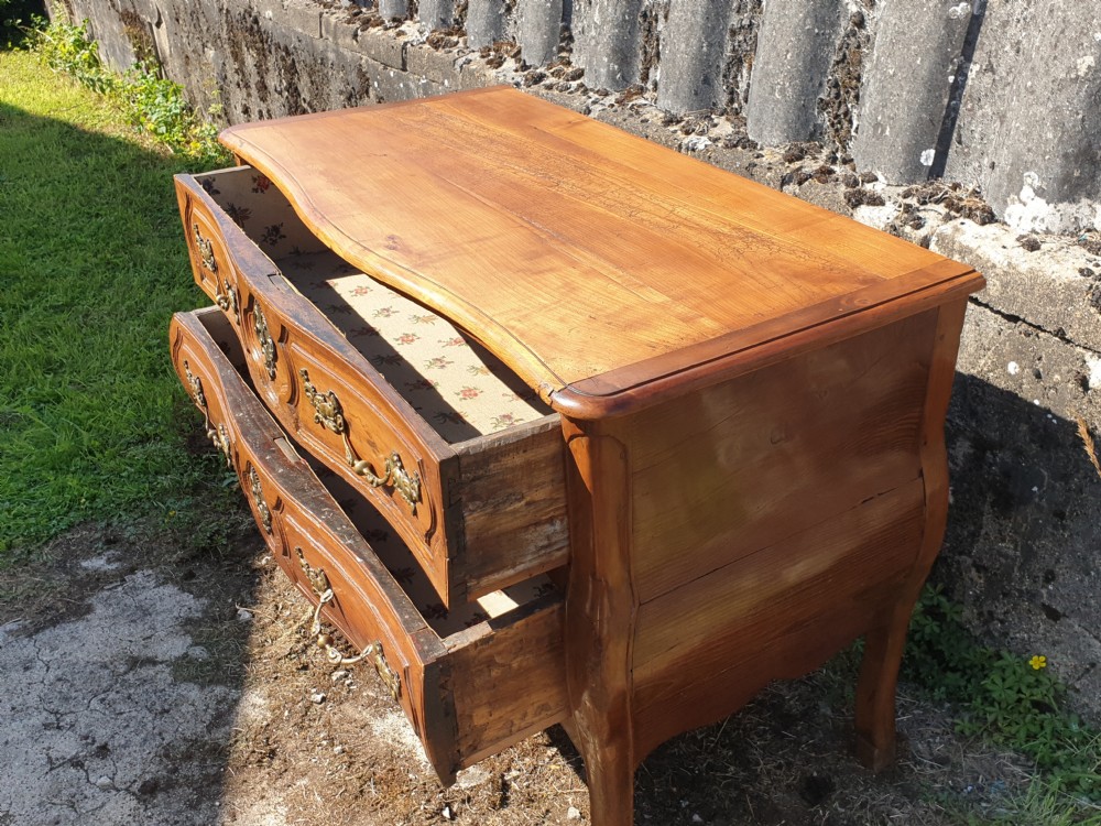Antique 2 drawer French chest View III