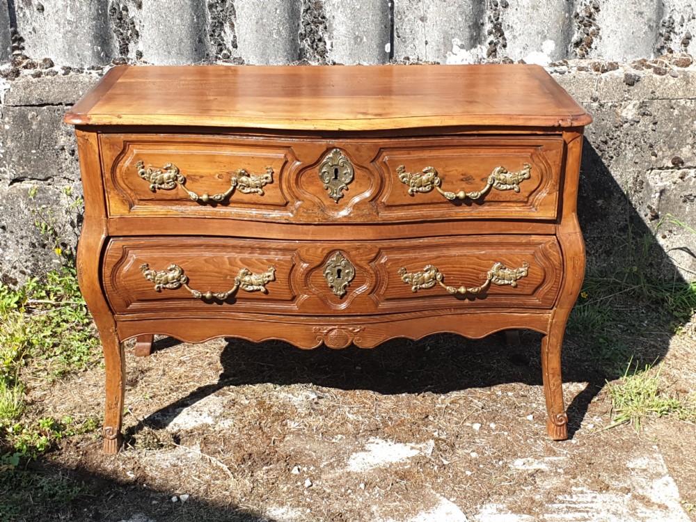 Antique 2 drawer French chest View IV