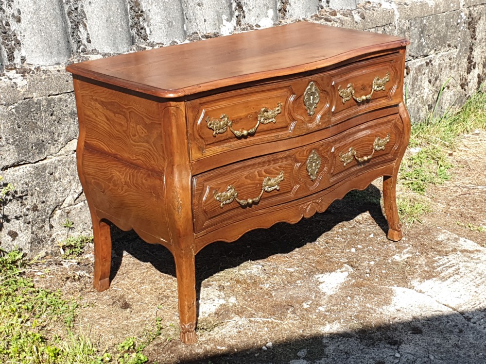 Antique 2 drawer French chest View V