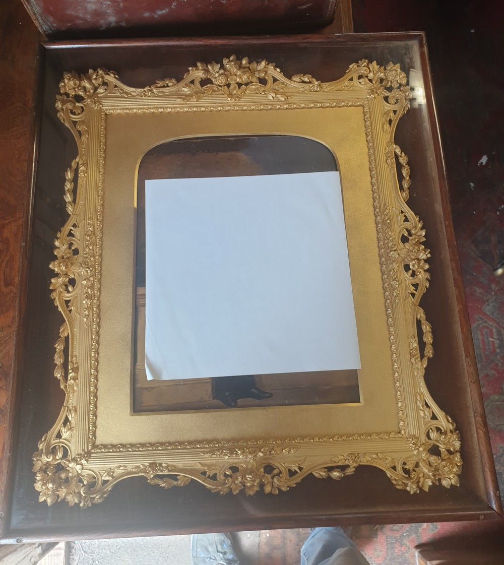 Pair of exquisite 19th century gilt frames. View VII