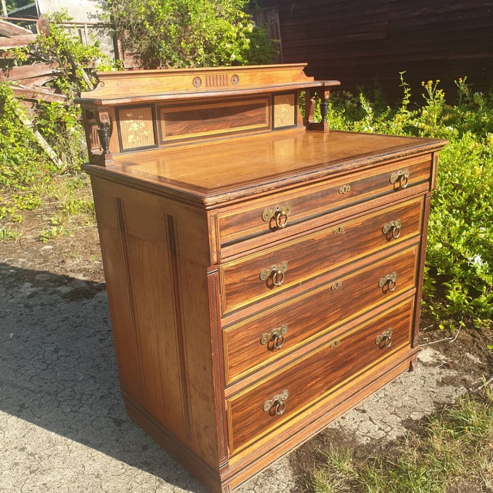 19th century aesthetic movement chest possibly by Lamb.