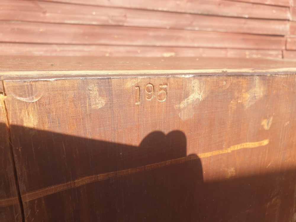 Late Victorian oak bureau cabinet  View VI