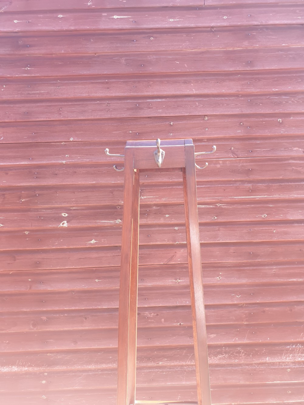Mahogany hat and coat stand  View IV
