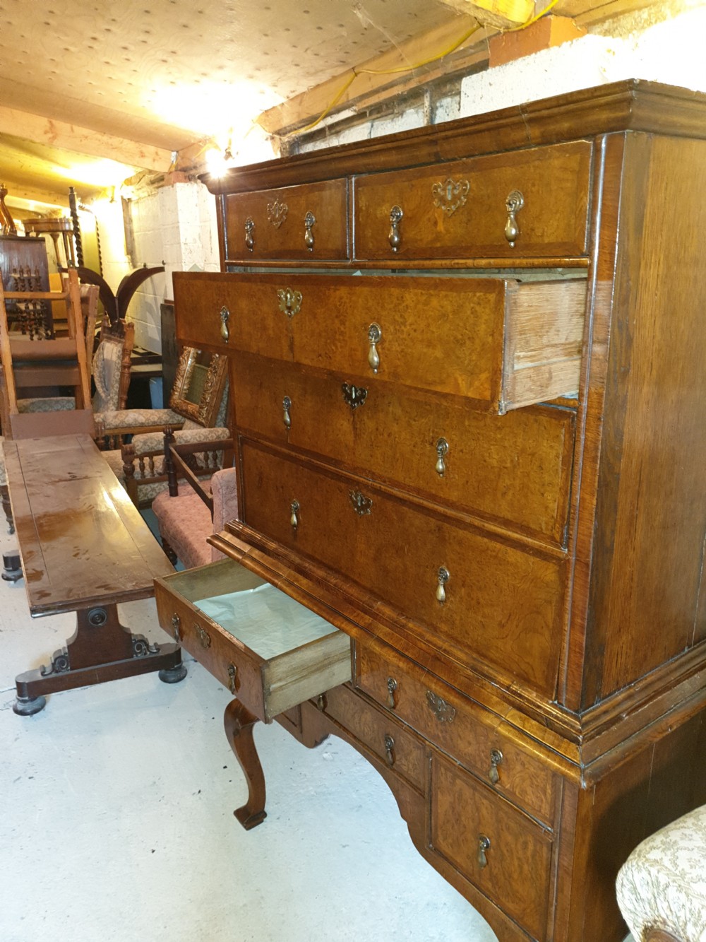 18th century chest on stand  View III