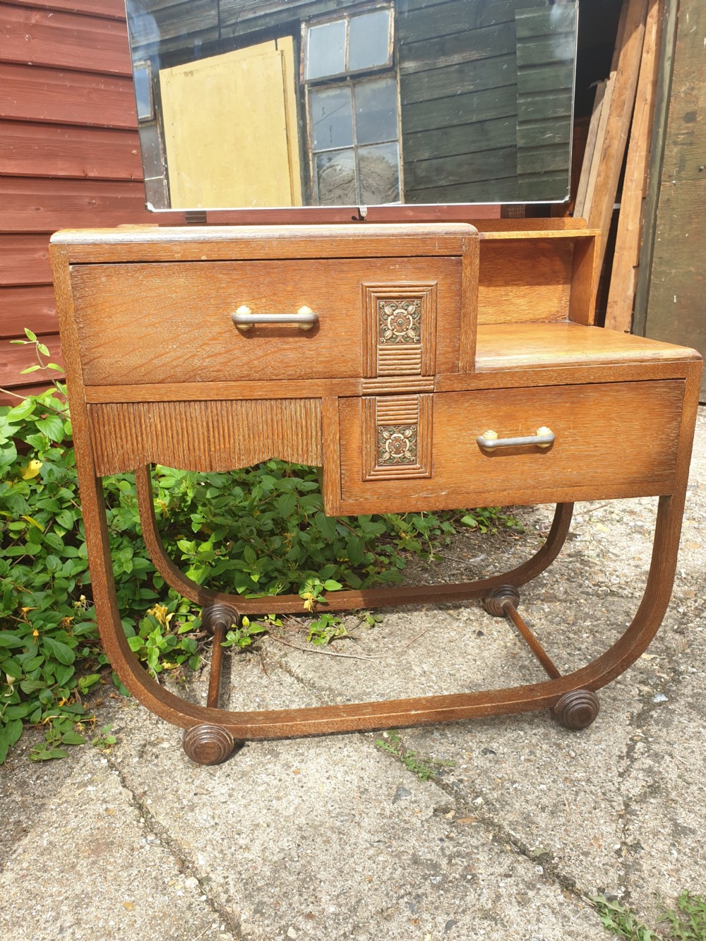 Dinky art deco bedroom set in the style of Heals. View II
