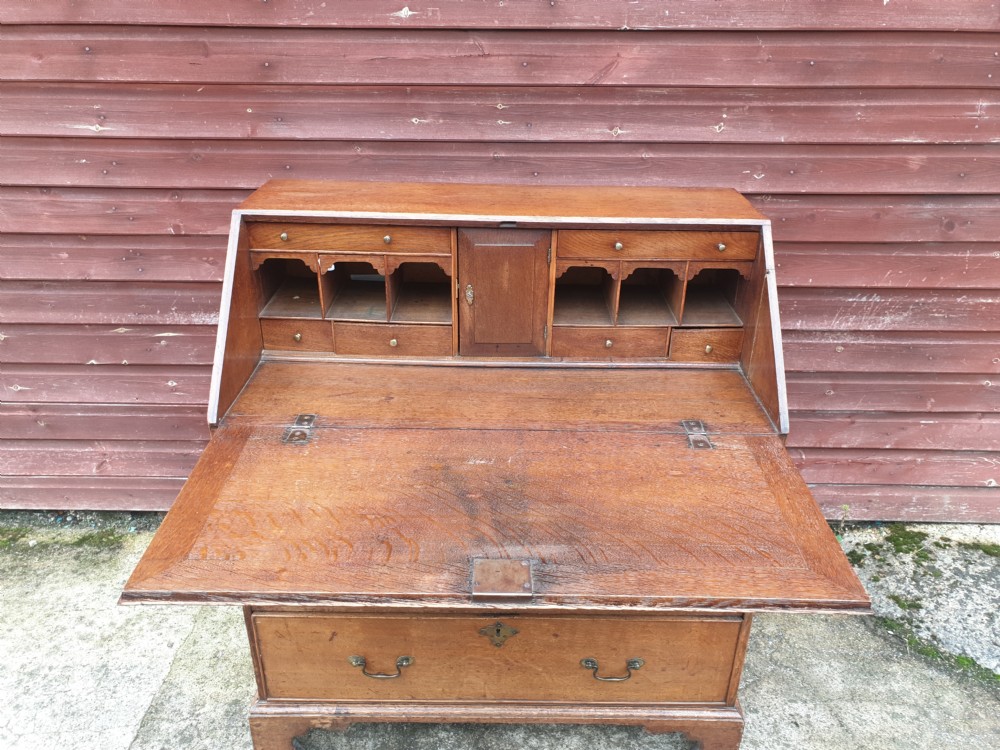 Late Georgian oak bureau  View IV