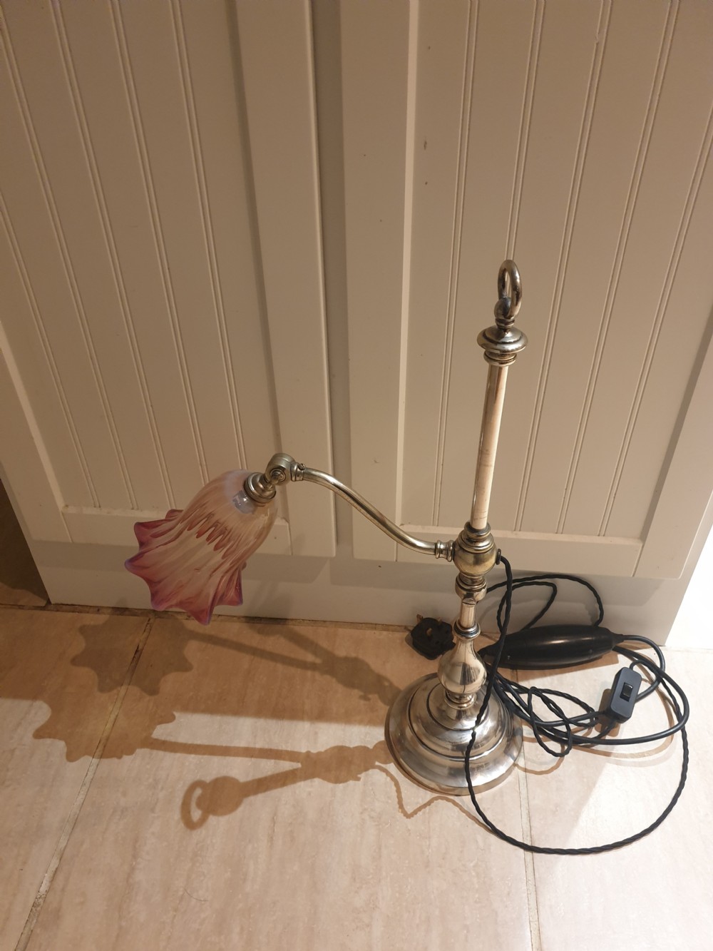 Early 20th century adjustable desk lamp View II