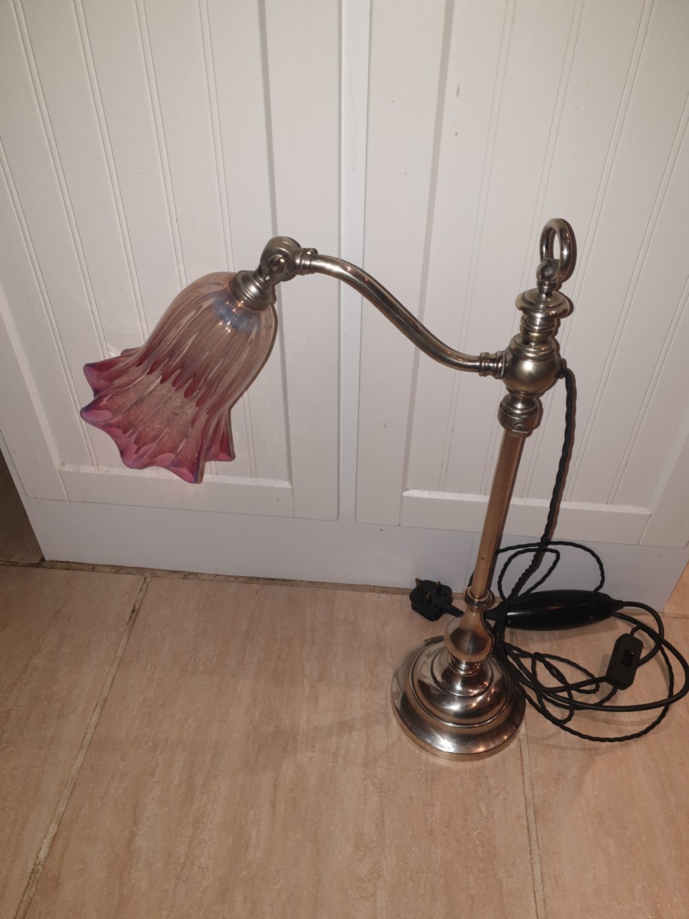 Early 20th century adjustable desk lamp View V