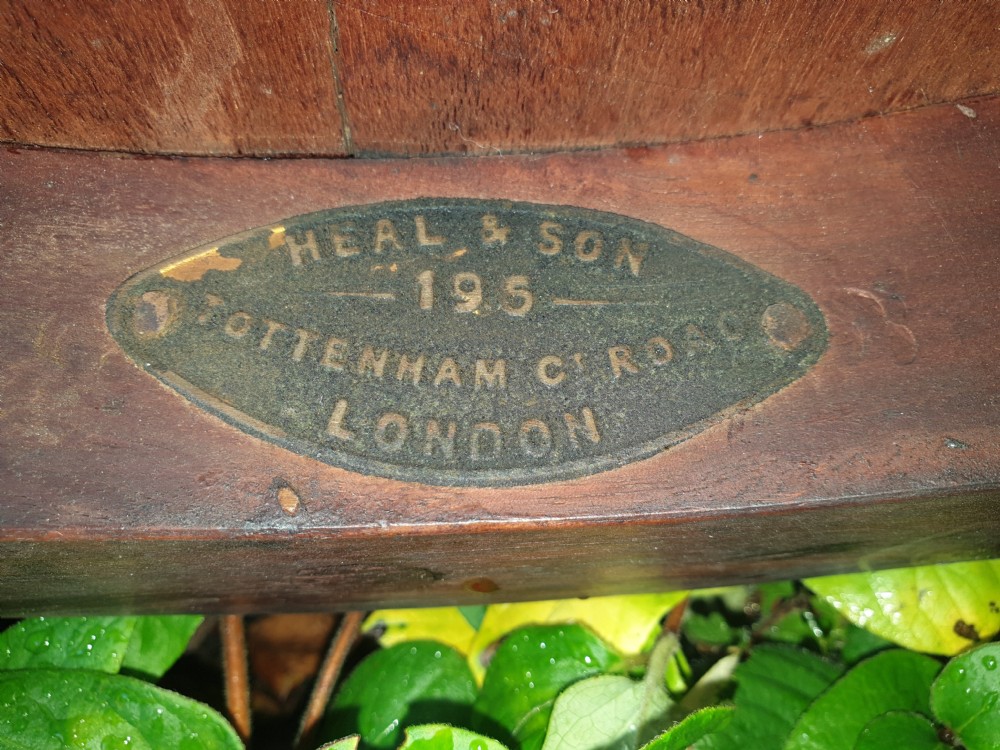 Victorian desk armchair by Heals. View II