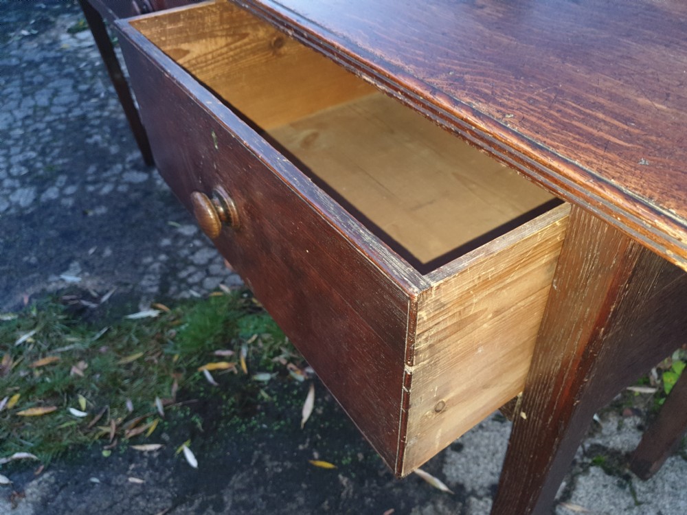 Oak 3 drawer dresser base  View IV