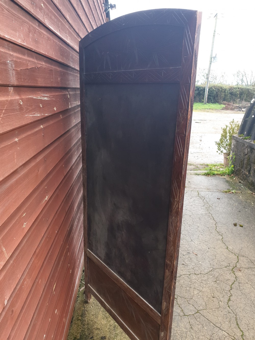 Large Oriental 2 fold screen. View IV