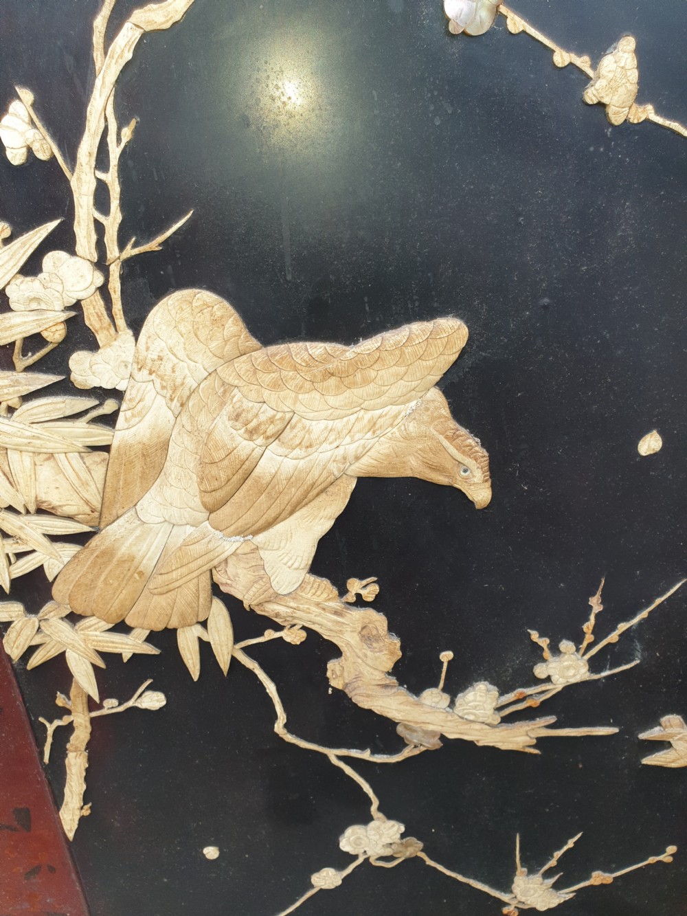 Large Oriental 2 fold screen. View V