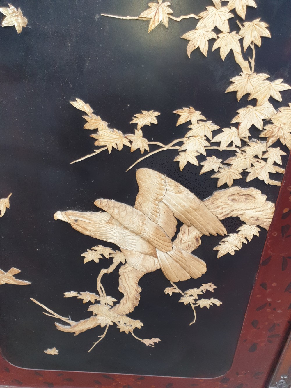 Large Oriental 2 fold screen. View VI