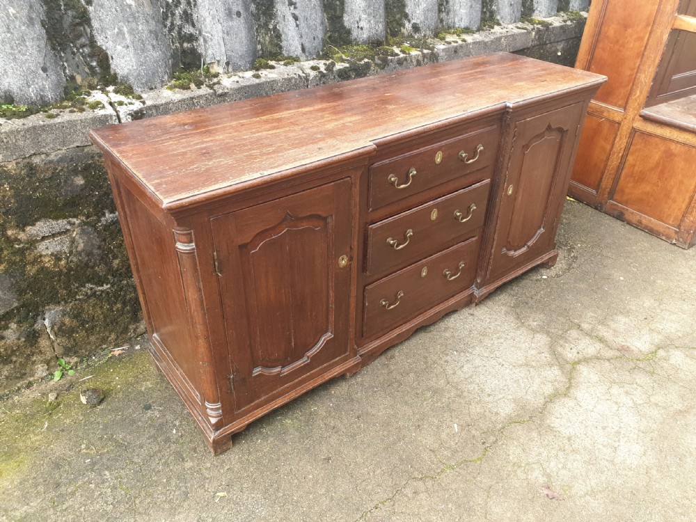 19th century oak dresser base View II