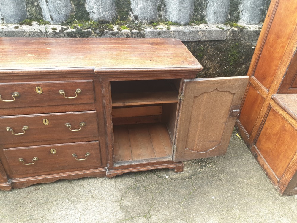 19th century oak dresser base View III