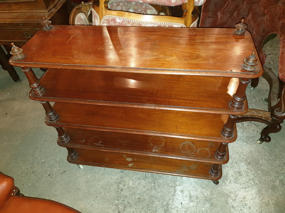 Unusual 19th century 5 tier etagere. 