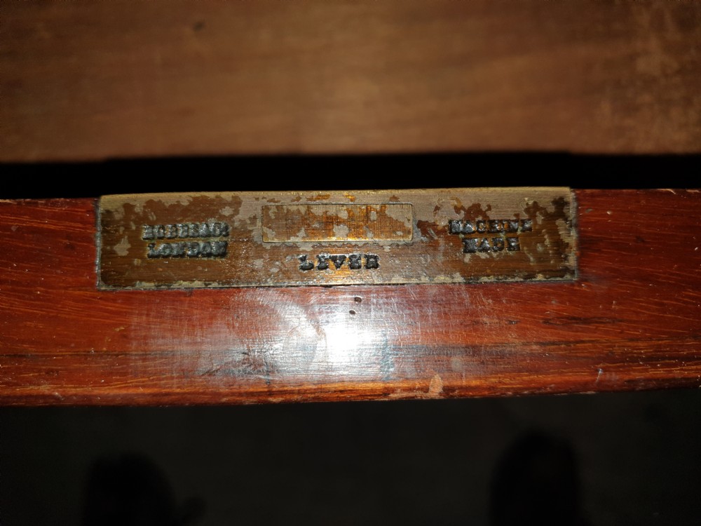 Late Victorian pedestal partners desk  View VI