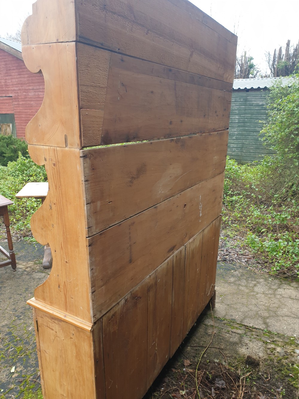 19th century pine farmhouse dresser  View III