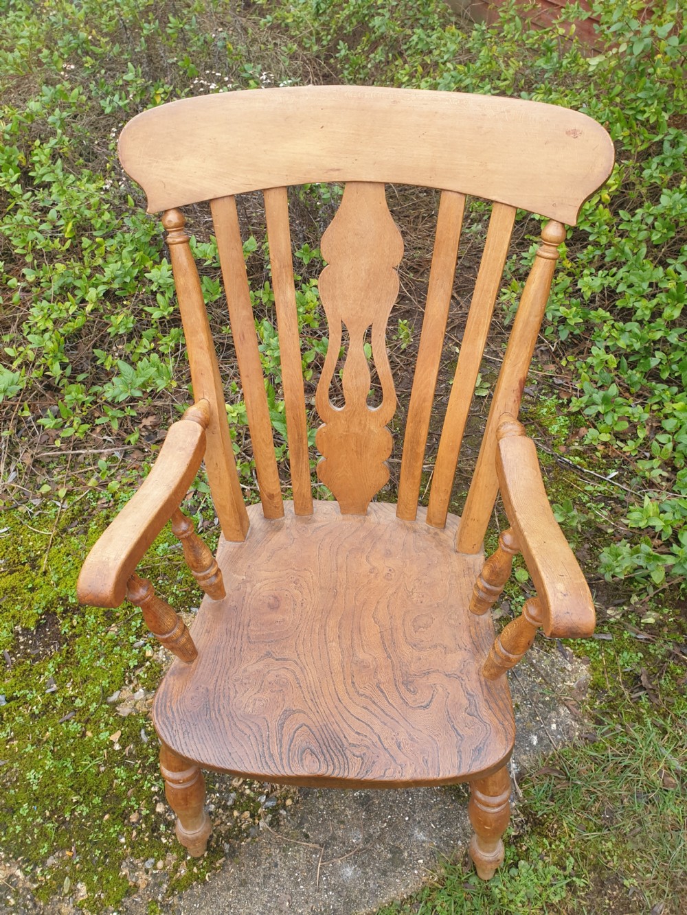 Late Victorian Windsor armchair.  View II