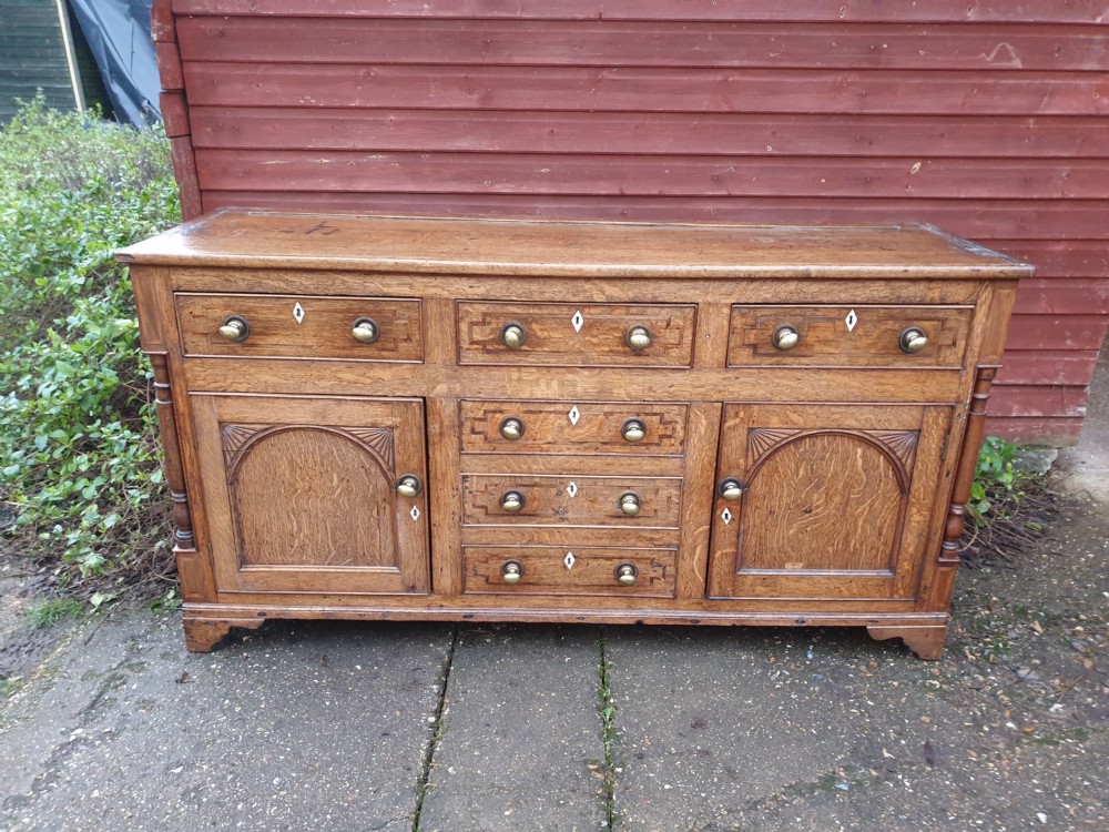 Early 19th century oak dresser with rack View VI